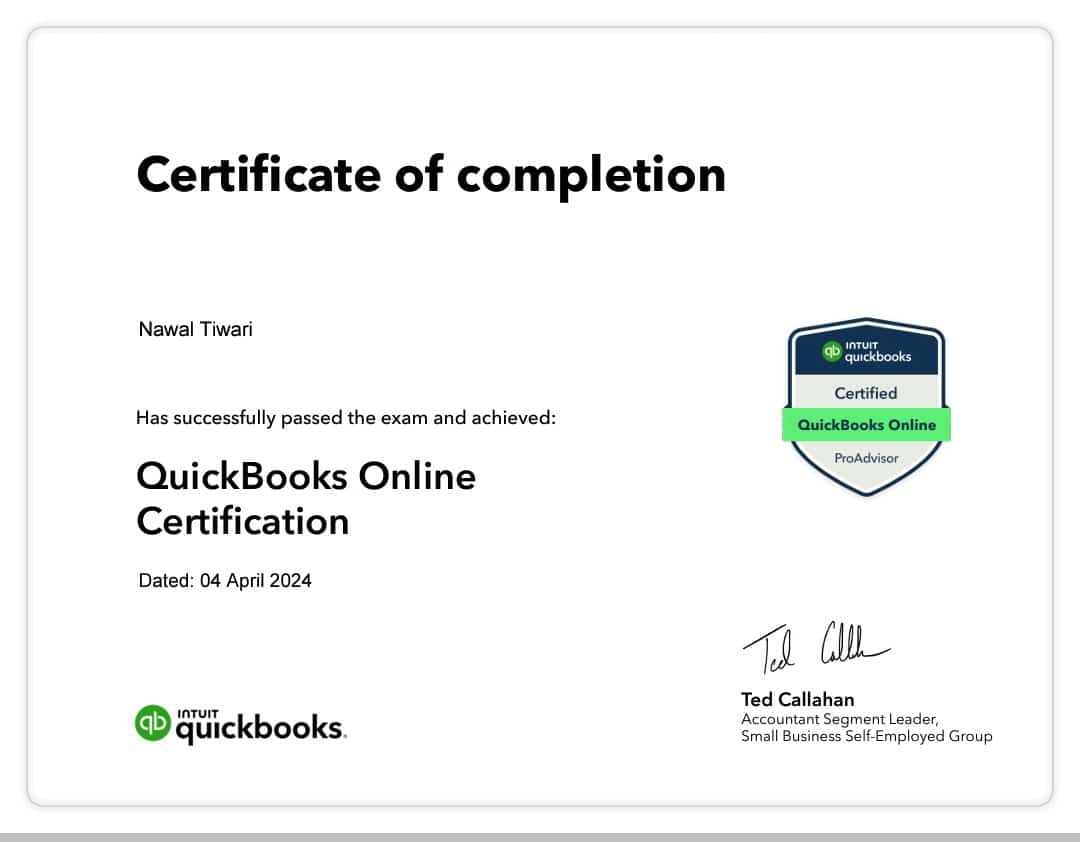 Certified bookkeeping quality rely on our experience obg outsourcing